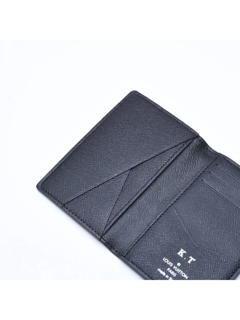 Louis Vuitton Pocket Organizer Card Case KT Damier Black
